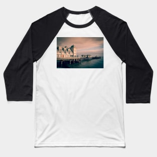 Penarth Pier, South Wales Baseball T-Shirt